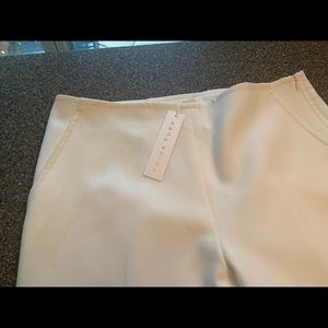 Trina Turk white dress pants new w tag